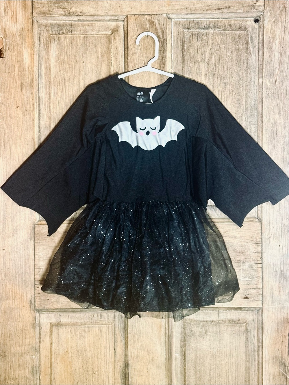 H&M little girls bat costume size 2-4